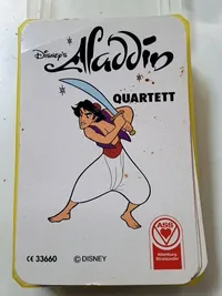 Disney's Aladdin Quartett ASS Altenburger Kartenspiel Märchen Kinder 5