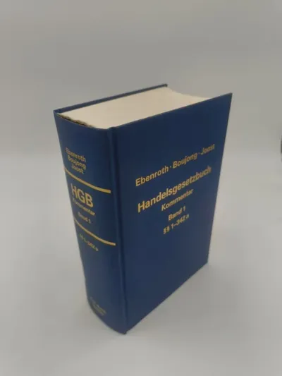 Handelsgesetzbuch Kommentar HGB Ebenroth Boujong Joost Band 1 §§ 1-342a