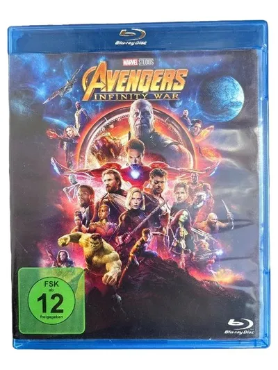 Marvel Avengers: Infinity War Blu-Ray Science-Fiction Film Robert Downey Jr