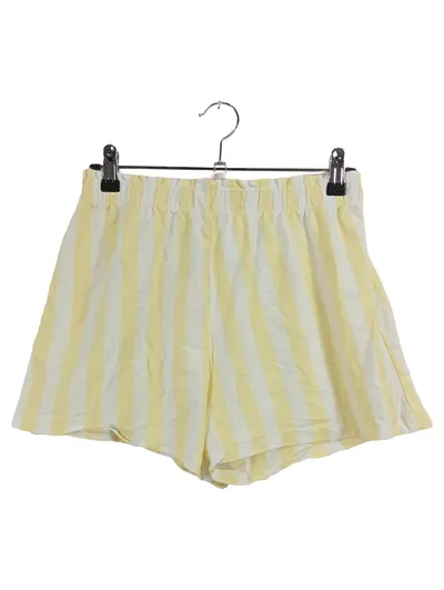 Famy Kinder Shorts Gestreift Gelb Gr. 164 Baumwolle