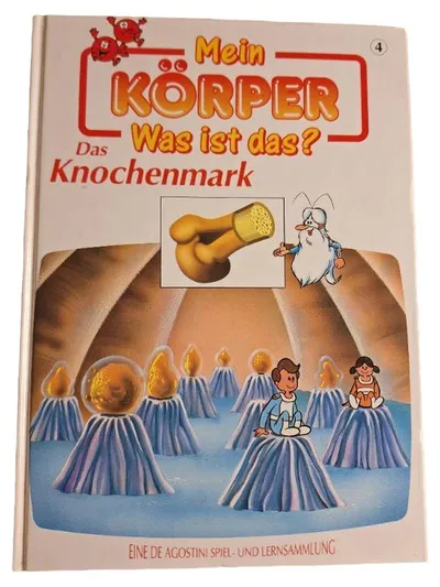 De Agostini Mein Körper Was ist das? Band 4 Das Knochenmark Sachbuch Kinder