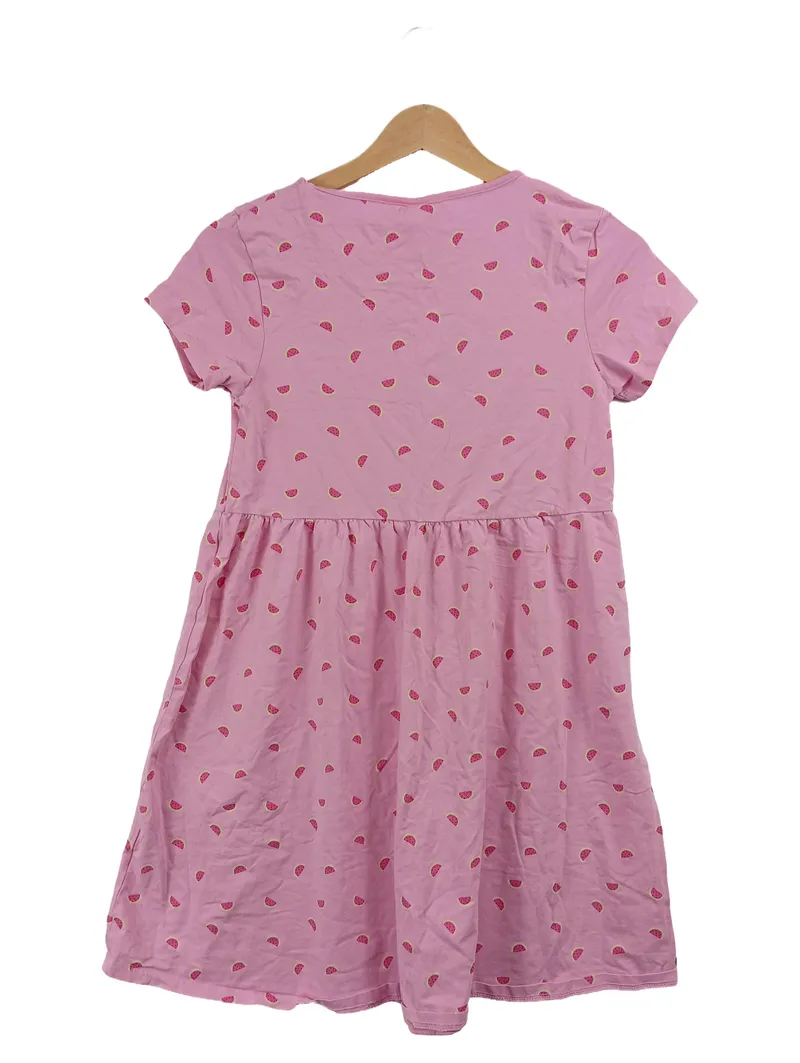 Famy Sommerkleid Mädchen Gr. 158 Rosa Wassermelonen-Muster 2