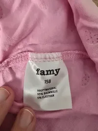 Famy Sommerkleid Mädchen Gr. 158 Rosa Wassermelonen-Muster 3