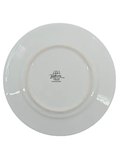 ASA Selection Trattoria Essteller 22 cm Weiß Porzellan Paprika Motiv