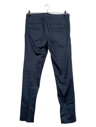 DRYKORN Herren Chino Stoffhose Blau Gr. 50 W33 L33 Casual