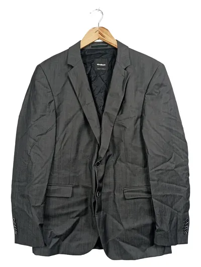 Strellson Sakko Grau Business Anzug Jackett Gr. 48