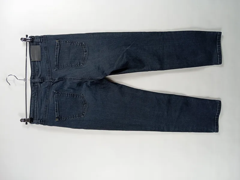 Cambio Jeans Regular Fit Damen Blau Gr. 42 W33 Pailletten 5