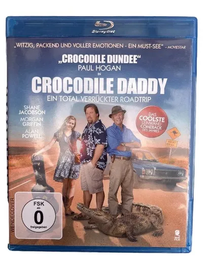 Crocodile Daddy Blu-Ray Paul Hogan Ein total verrückter Roadtrip Familienfilm