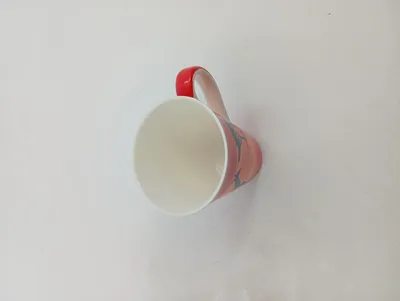 Cha Cult Tasse Afrika Motiv Giraffe Porzellan Mehrfarbig Handbemalt
