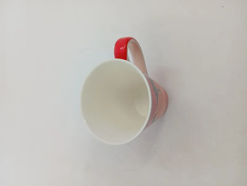 Cha Cult Tasse Safari Motiv Afrika Giraffe Porzellan Mehrfarbig Handbemalt 2