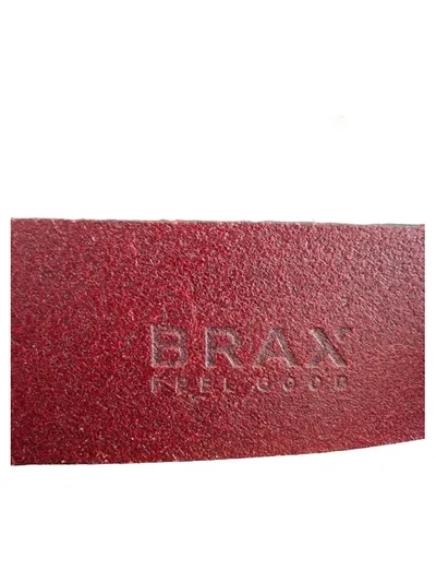 BRAX Ledergürtel Herren Rot Gr. 105 Casual