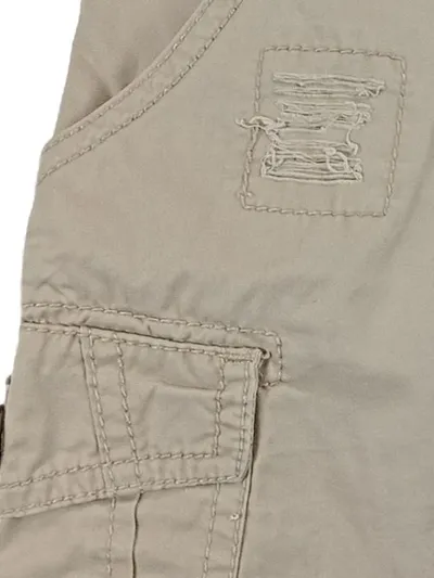 QS by s.Oliver Damen Hosenrock Cargo Beige Gr. 34 XS Baumwolle