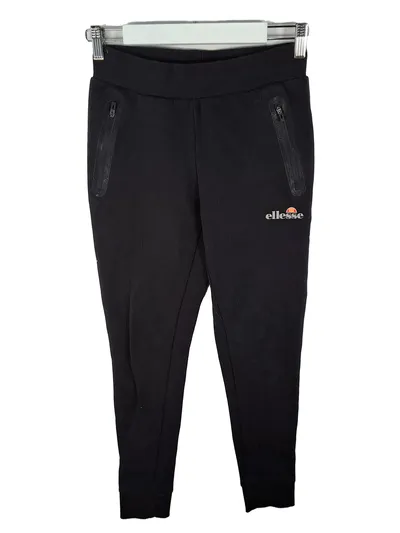 ellesse Damen Jogginghose Schwarz Gr. 38 M Sport Freizeit