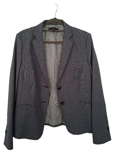 Daniel Hechter Damen Blazer Grau Gr. 40 Business Meliert