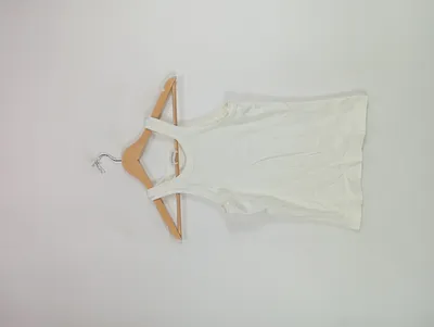 Closed Damen Tank Top Rippstrick Weiß Gr. 34 XS Basic