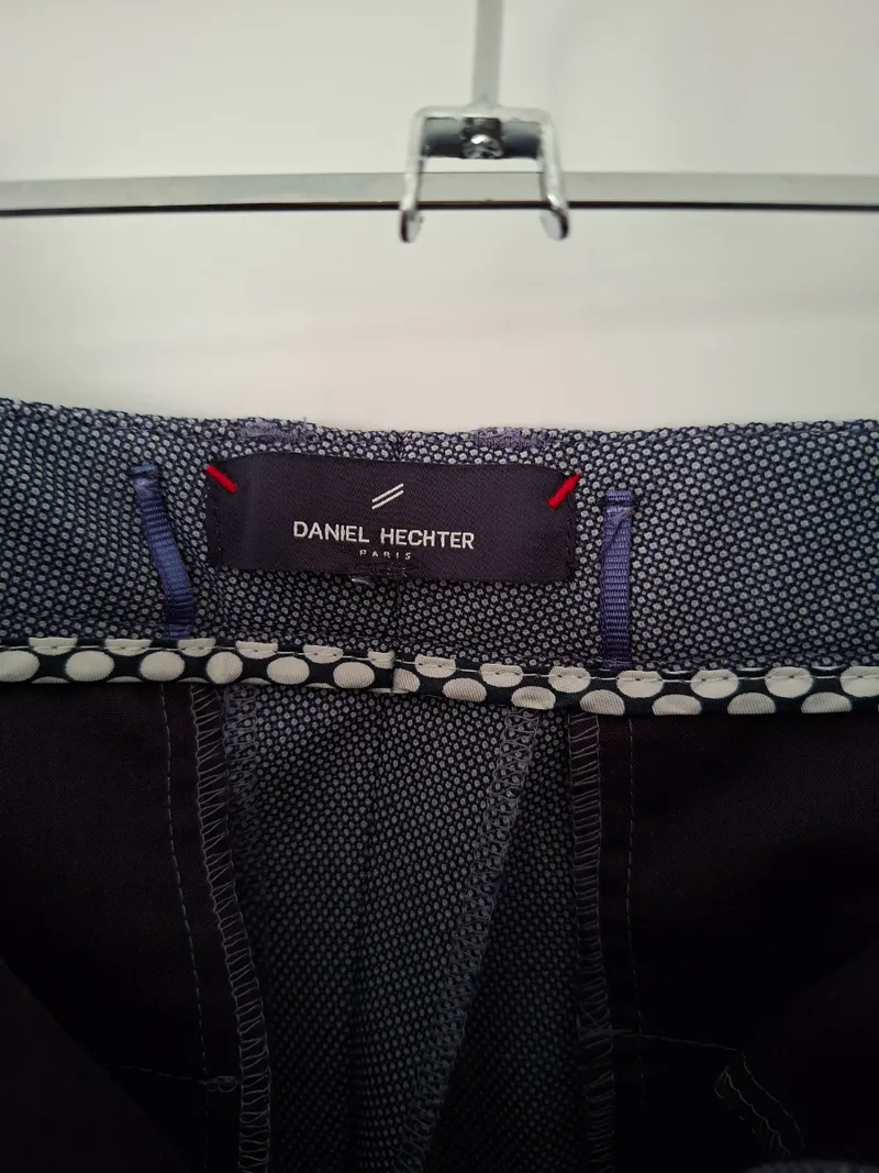 Daniel Hechter Damen Anzughose Blau Gr. 40 Business 5