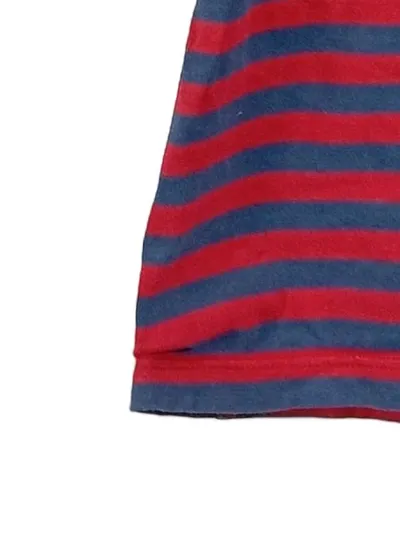 Tommy Hilfiger Damen T-Shirt Gestreift Rot Blau Gr. M Maritim
