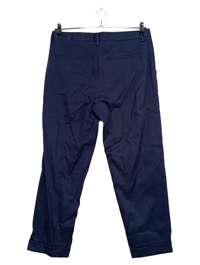 Closed Damen Stoffhose Blau Gr. 42 W33 XL Casual Baumwolle