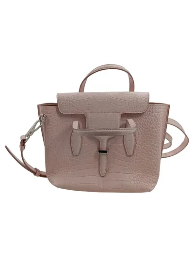 Acer KG241 Henkeltasche Damen Leder Rosa Tierdruck Elegant