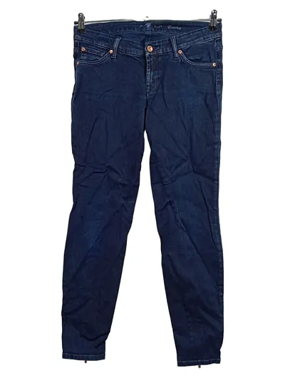 7 For All Mankind Cristen Jeans Slim Fit Damen Dunkelblau Gr. 40 W31