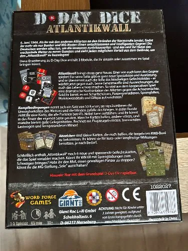 D-Day Dice Atlantikwall Erweiterung Brettspiel Emmanuel Aquin 3