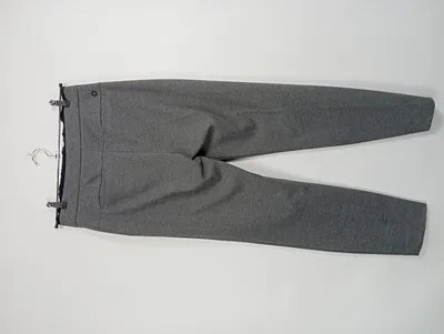 SPOON Damen Anzughose Grau Gr. 36 W28 S Meliert Glitzer Business