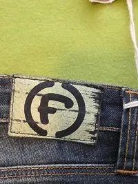 Firetrap Damen Jeans Slim Fit Gr. 36 W28 Blau Casual 3