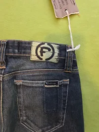 Firetrap Damen Jeans Slim Fit Gr. 36 W28 Blau Casual 4