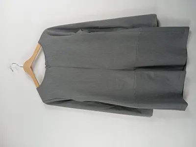 Daniel Hechter Damen Etuikleid Businesskleid Grau Gr. 40 L
