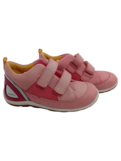 ECCO Biom Outdoorschuhe Kinder Klettverschluss Leder Rosa Gr. 26
