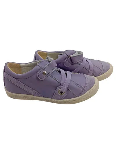 Primigi Lauflernschuhe Kinderschuhe Sneaker Mädchen Lila Leder Gr. 26