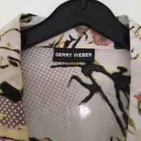 Gerry Weber Damen Bluse Kurzarm Gr. 36/S Floral Mehrfarbig Baumwolle 3