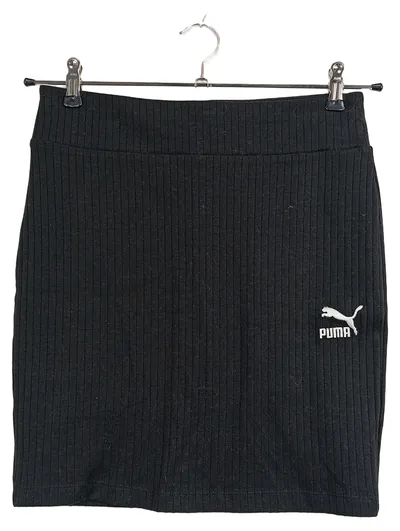 PUMA Sportrock Damen Gr. 38 M Schwarz Rippstrick Freizeit