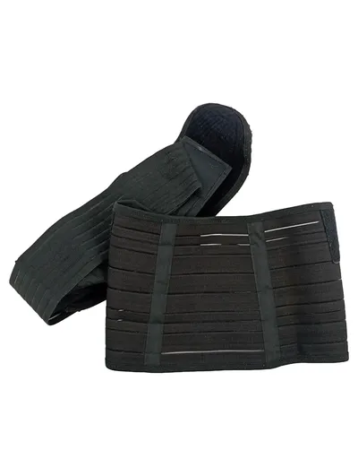 babyGO Schwangerschaftsbandage Schwarz Stützgürtel Beckengurt Bauchband