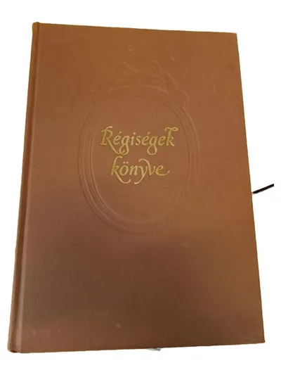 Régiségek könyve Antiquarisches Buch Hardcover ungarisch
