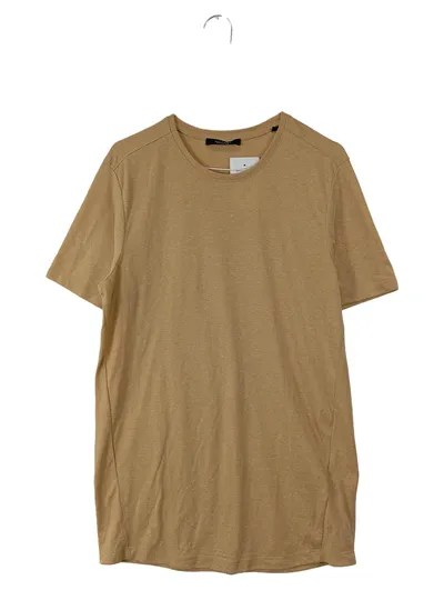 Jack & Jones Premium Herren T-Shirt Gr. M Beige Meliert Basic