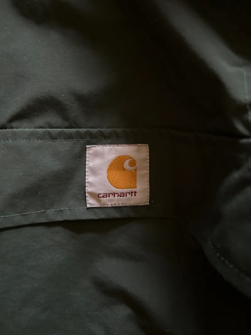Carhartt Herren Anorak Jacke Kapuze Grün Gr. XS Outdoor Pullover 4