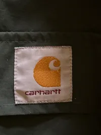 Carhartt Herren Anorak Jacke Kapuze Grün Gr. XS Outdoor Pullover 5