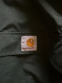 Carhartt Herren Anorak Jacke Kapuze Grün Gr. XS Outdoor Pullover 6