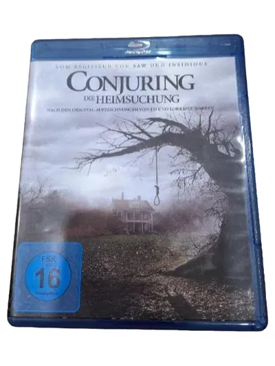 Conjuring - Die Heimsuchung Blu-Ray Horrorfilm FSK 16 James Wan