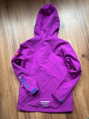 Trollkids Softshelljacke Kinder Gr. 140 Lila Outdoor Kapuze