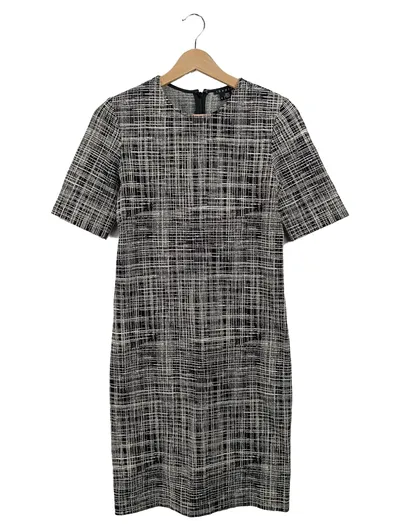 Theory Damen Businesskleid Bleistiftkleid Schwarz Kariert Gr. 34 XS