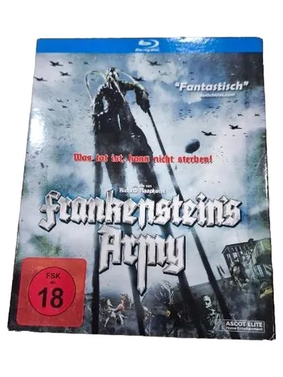 Frankenstein's Army Blu-Ray Horrorfilm FSK 18 Richard Raaphorst Ascot Elite