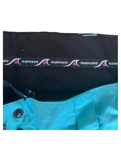 Maui Wowie Damen Skihose Gr. 36 W28 S Türkis Sportlich