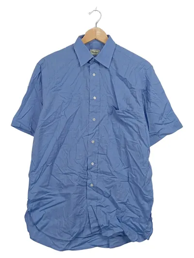 windsor. Herren Freizeithemd Kurzarm Blau Gr. 54 XXL Klassisch
