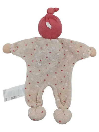 ALANA Greifling Baby Spielzeug Stofftier Püppchen Baumwolle Beige