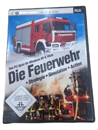 Die Feuerwehr PC Spiel Simulation Strategie Action Rondomedia Windows XP Vista