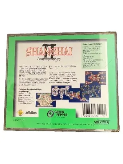 Shanghai II: Drachenauge PC Spiel Activision Green Pepper Mahjongg Strategie
