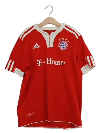 Adidas FC Bayern München Trikot 2009/10 Ribéry #7 Kinder Gr. M Rot