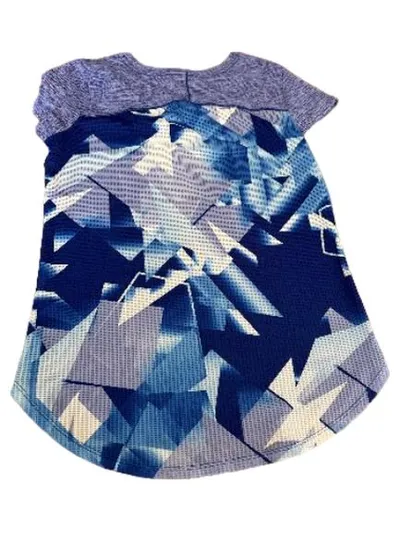 Under Armour Damen Sport T-Shirt Blau Gr. 36 S Heatgear Brustweite 42cm